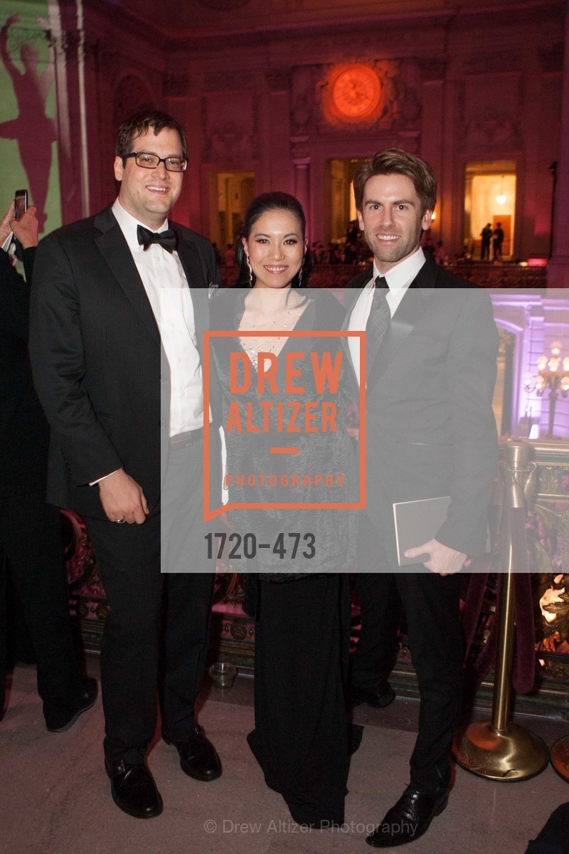 Mike Stout, Jeanne Wu, Andrew Stevens, ENCORE! at San Francisco BALLET'S 2014 Season Opening Night Gala, US. US, January 22nd, 2014,Drew Altizer, Drew Altizer Photography, full-service event agency, private events, San Francisco photographer, photographer California