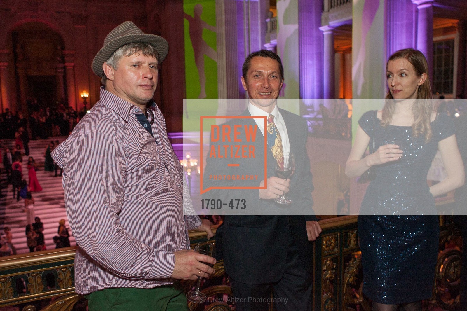 Yuri Possokhov, Nikolai Kabaniaez, Catherine Pawlick, ENCORE! at San Francisco BALLET'S 2014 Season Opening Night Gala, US. US, January 22nd, 2014,Drew Altizer, Drew Altizer Photography, full-service agency, private events, San Francisco photographer, photographer california