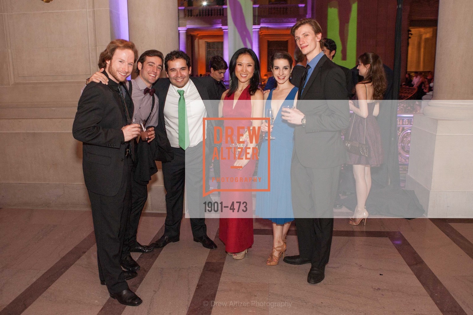 Benjamin Stewart, Diego Cruz Alvarez, Jose Gonzalez, Julia Rowe, Alex Reneff-Olson, ENCORE! at San Francisco BALLET'S 2014 Season Opening Night Gala, US. US, January 22nd, 2014,Drew Altizer, Drew Altizer Photography, full-service agency, private events, San Francisco photographer, photographer california