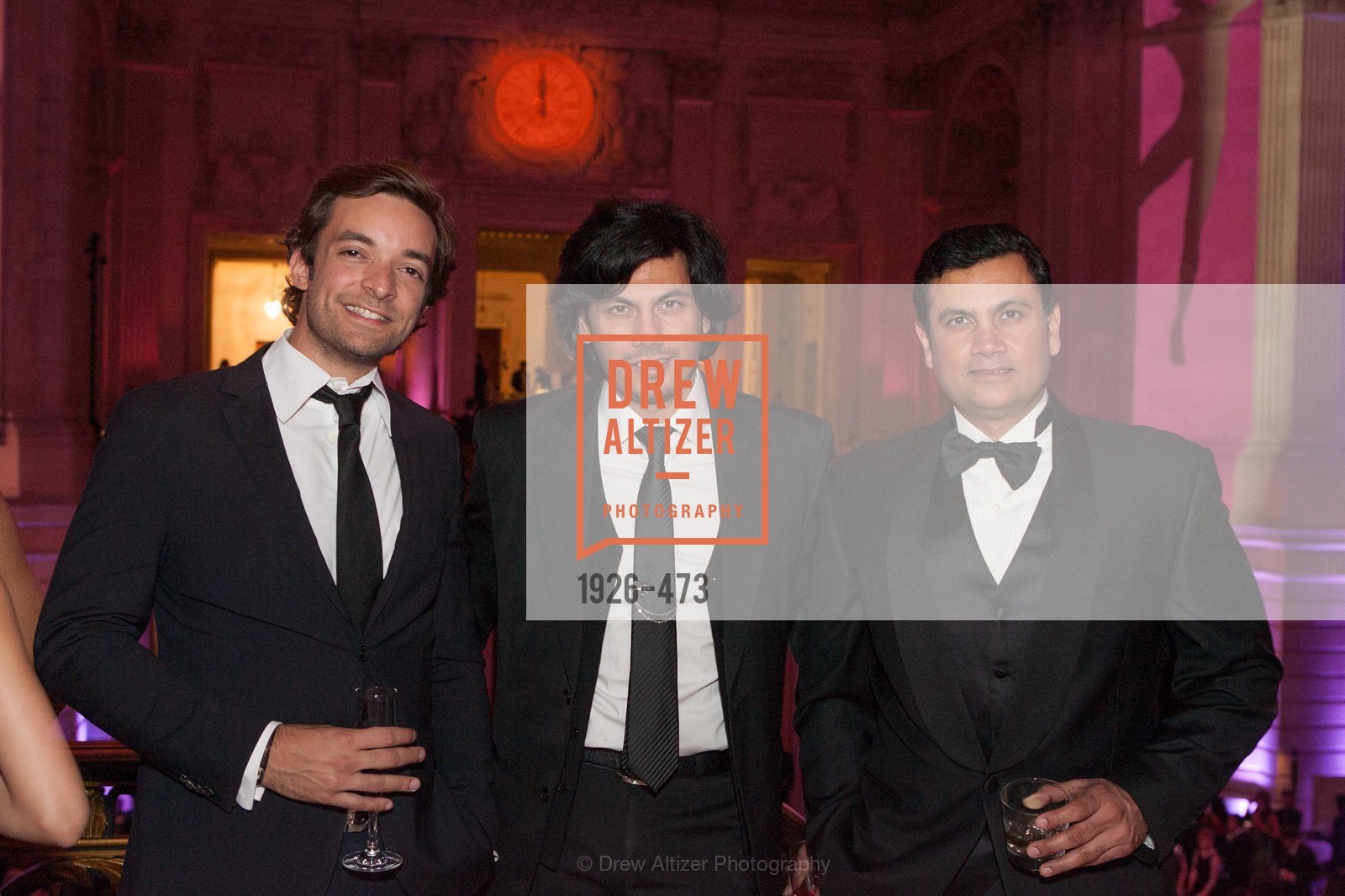 Jean Francois Carqn, Rabi Walia, Guri Walia, ENCORE! at San Francisco BALLET'S 2014 Season Opening Night Gala, US. US, January 22nd, 2014,Drew Altizer, Drew Altizer Photography, full-service agency, private events, San Francisco photographer, photographer california