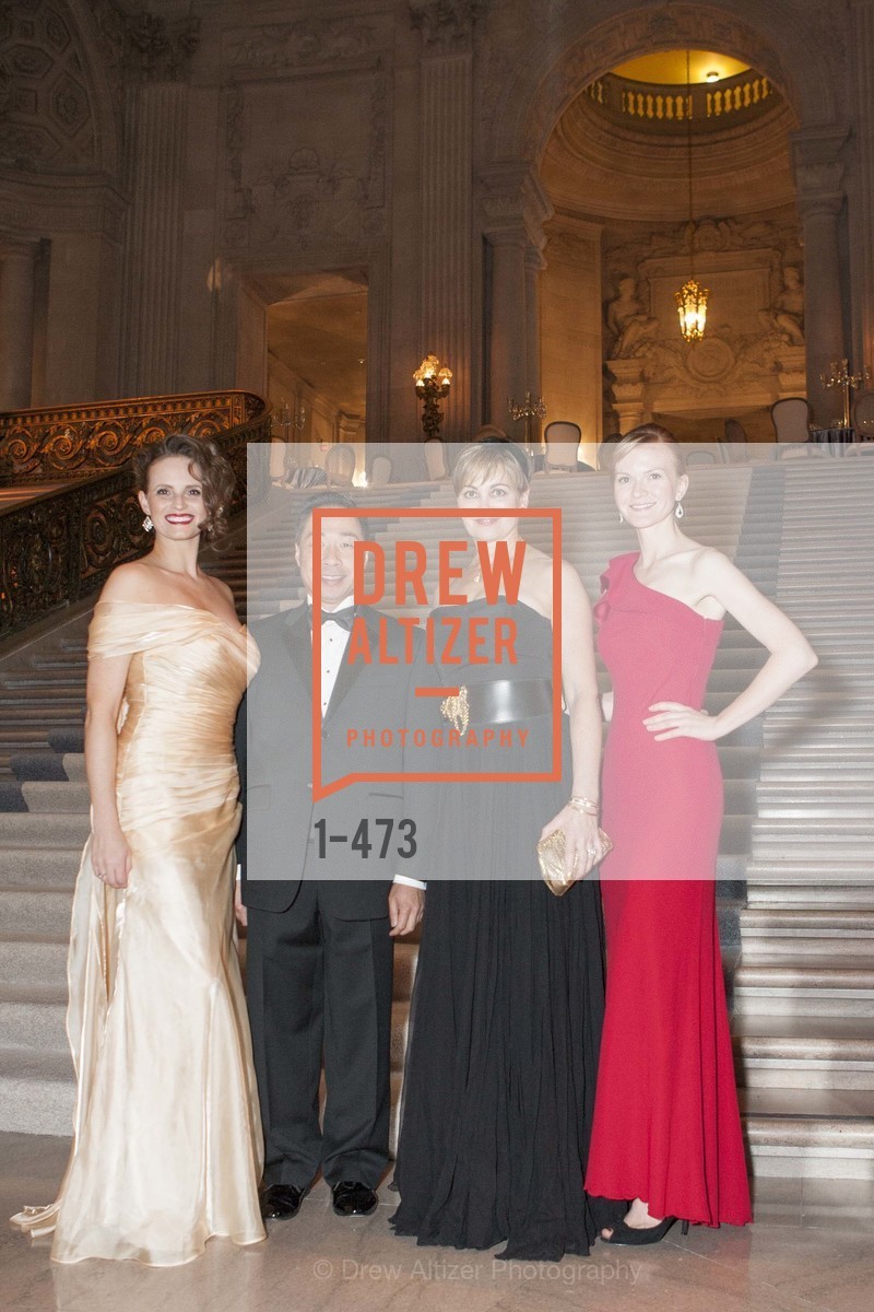 Alyson Blume, Wilson Yan, Jane Burkhard, Greer Goings, ENCORE! at San Francisco BALLET'S 2014 Season Opening Night Gala, US. US, January 22nd, 2014,Drew Altizer, Drew Altizer Photography, full-service agency, private events, San Francisco photographer, photographer california