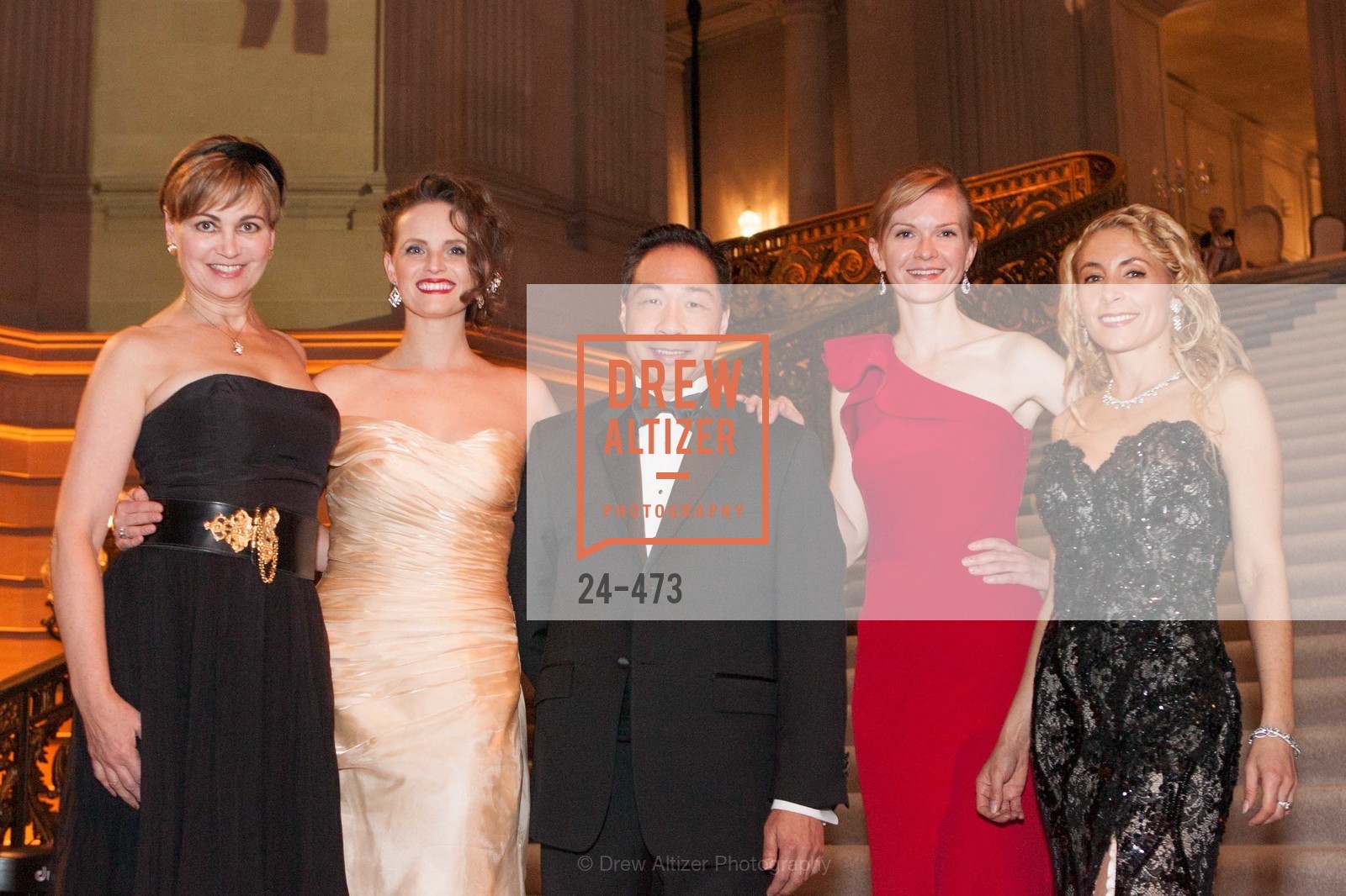 Jane Burkhard, Alyson Blume, Wilson Yan, Greer Goings, Robin Farmanfarmaian, ENCORE! at San Francisco BALLET'S 2014 Season Opening Night Gala, US. US, January 22nd, 2014,Drew Altizer, Drew Altizer Photography, full-service event agency, private events, San Francisco photographer, photographer California