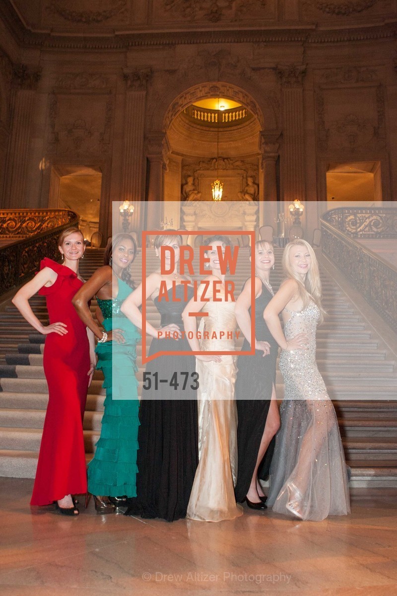 Greer Goings, Vanessa Jean Baptiste, Jane Burkhard, Alyson Blume, Kelly Cramer, Len Gikkas, ENCORE! at San Francisco BALLET'S 2014 Season Opening Night Gala, US. US, January 22nd, 2014,Drew Altizer, Drew Altizer Photography, full-service agency, private events, San Francisco photographer, photographer california