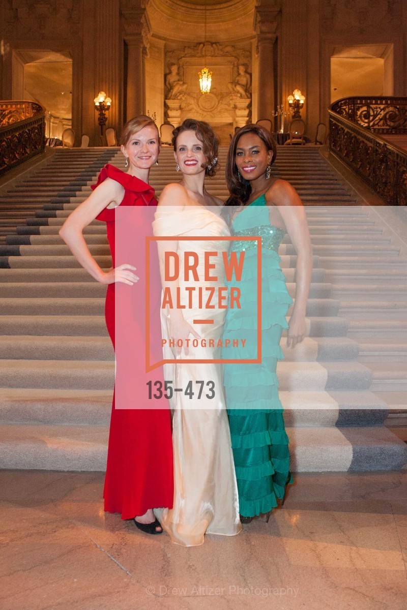 Greer Goings, Alyson Blume, Vanessa Jean Baptiste, ENCORE! at San Francisco BALLET'S 2014 Season Opening Night Gala, US. US, January 22nd, 2014,Drew Altizer, Drew Altizer Photography, full-service agency, private events, San Francisco photographer, photographer california