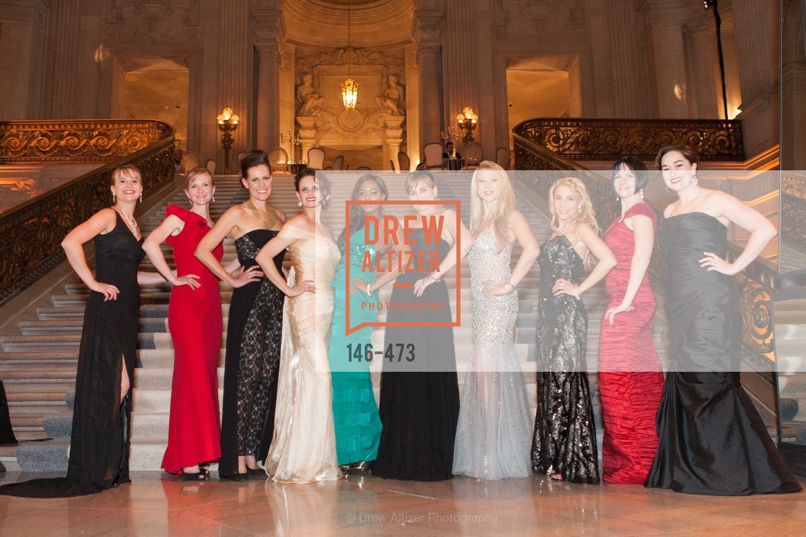 Kelly Cramer, Greer Goings, Ashley Tudor, Alyson Blume, Vanessa Jean Baptiste, Jane Burkhard, Lena Gikkas, Robin Farmanfarmaian, Joanna Winter, Bridget Dixon Nguyen, ENCORE! at San Francisco BALLET'S 2014 Season Opening Night Gala, US. US, January 22nd, 2014,Drew Altizer, Drew Altizer Photography, full-service event agency, private events, San Francisco photographer, photographer California
