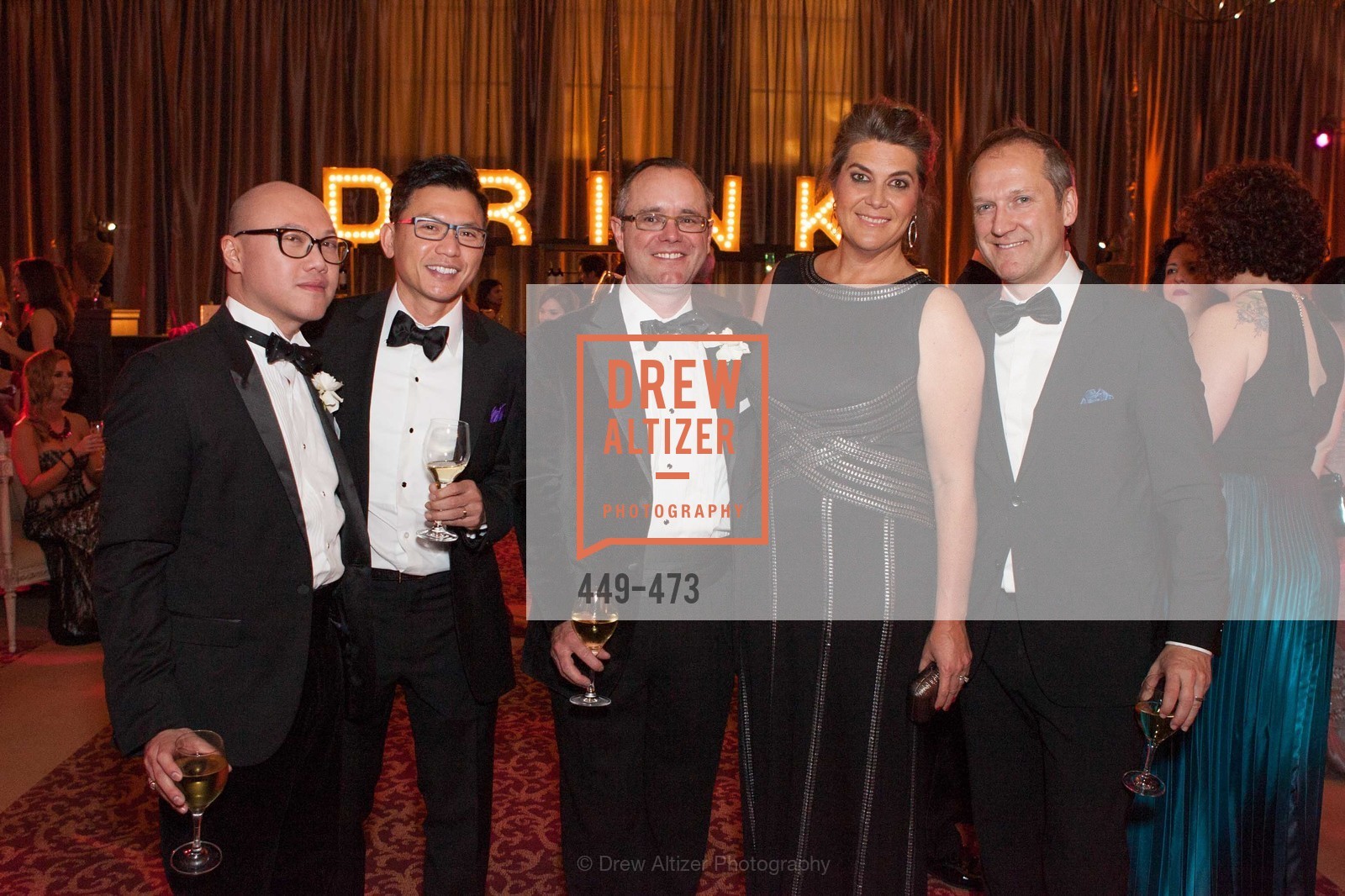 Peter Nguyen, Ted Nguyen, Grant Kalinowski, Tina Myers, Charles Perl, ENCORE! at San Francisco BALLET'S 2014 Season Opening Night Gala, US. US, January 22nd, 2014,Drew Altizer, Drew Altizer Photography, full-service event agency, private events, San Francisco photographer, photographer California