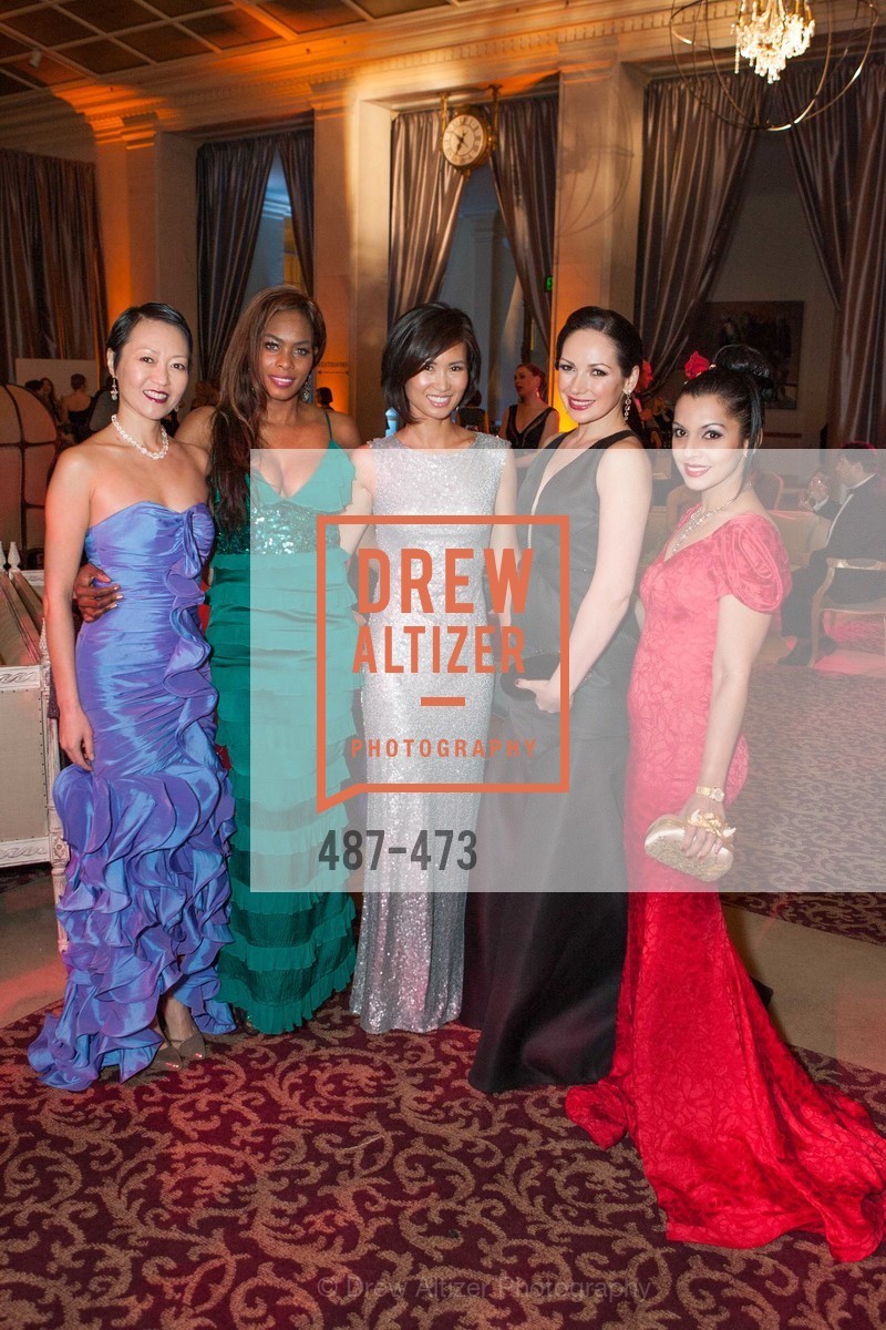 Carrie Lerner, Vanessa Jean Baptiste, Bridget Dixon Nguyen, Ruwa Sumanasekera, ENCORE! at San Francisco BALLET'S 2014 Season Opening Night Gala, US. US, January 22nd, 2014,Drew Altizer, Drew Altizer Photography, full-service event agency, private events, San Francisco photographer, photographer California