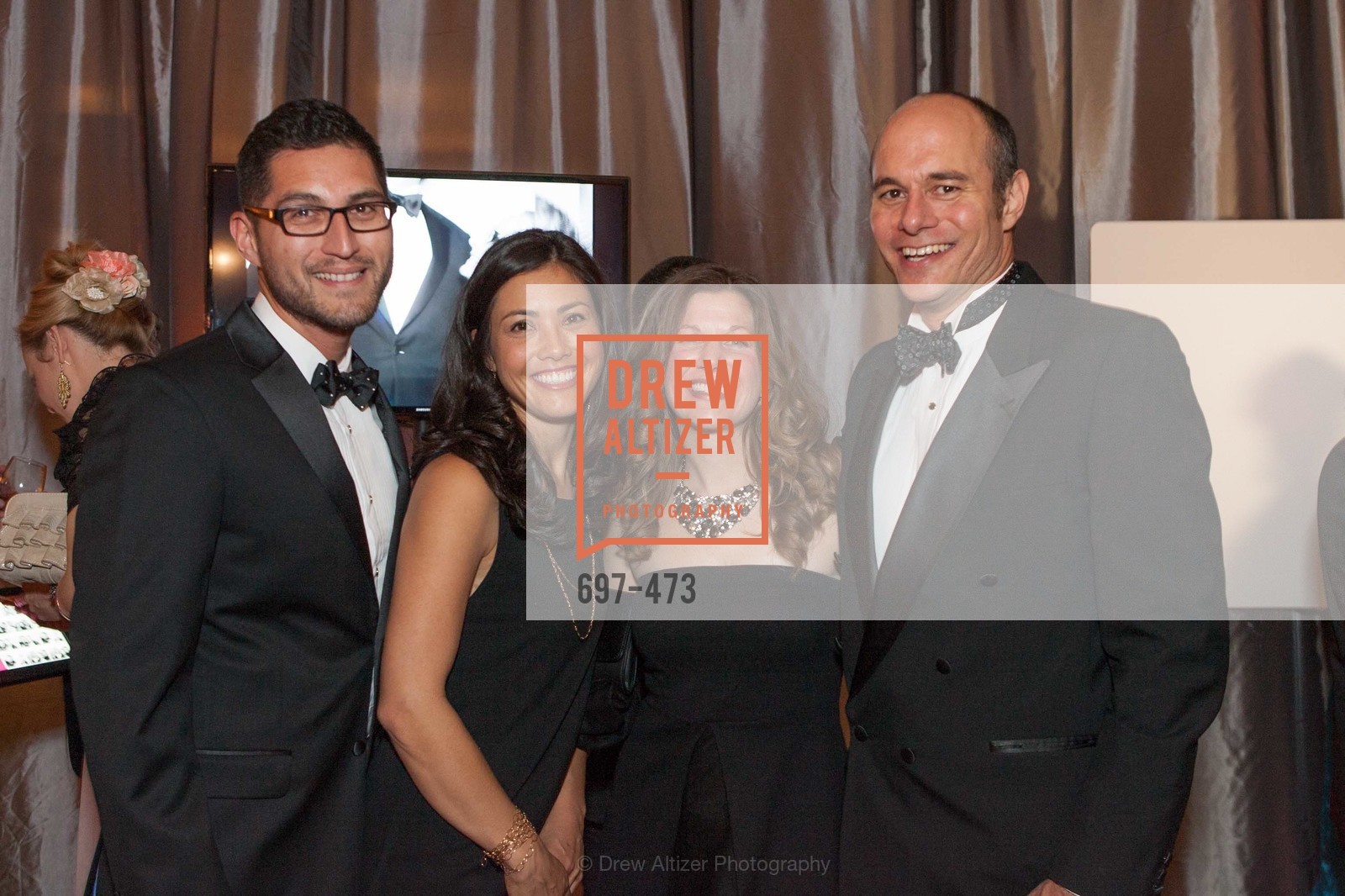 Raul Gutierrez, Kristin Wong, Betsy Lyons, Joseph Fernandez, ENCORE! at San Francisco BALLET'S 2014 Season Opening Night Gala, US. US, January 22nd, 2014,Drew Altizer, Drew Altizer Photography, full-service agency, private events, San Francisco photographer, photographer california