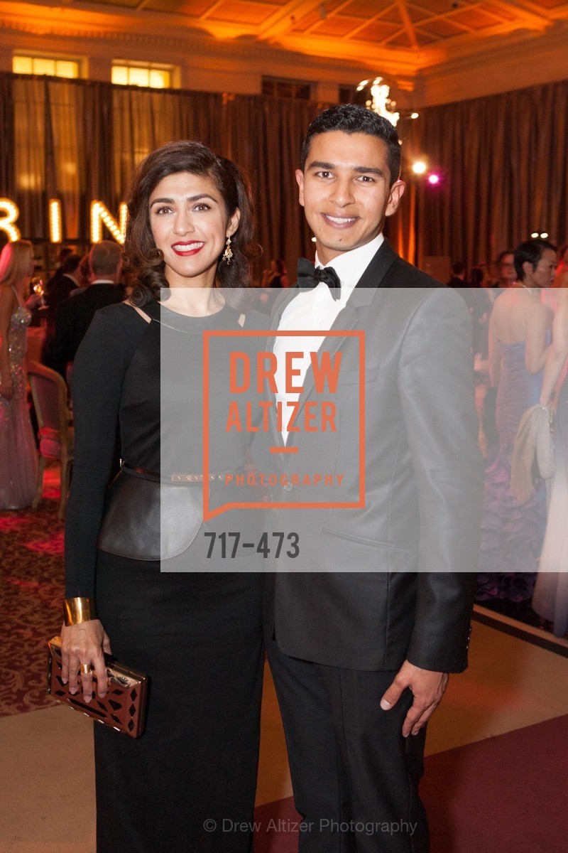 Saman Chaudry, Shadi Elkarra, ENCORE! at San Francisco BALLET'S 2014 Season Opening Night Gala, US. US, January 22nd, 2014,Drew Altizer, Drew Altizer Photography, full-service agency, private events, San Francisco photographer, photographer california