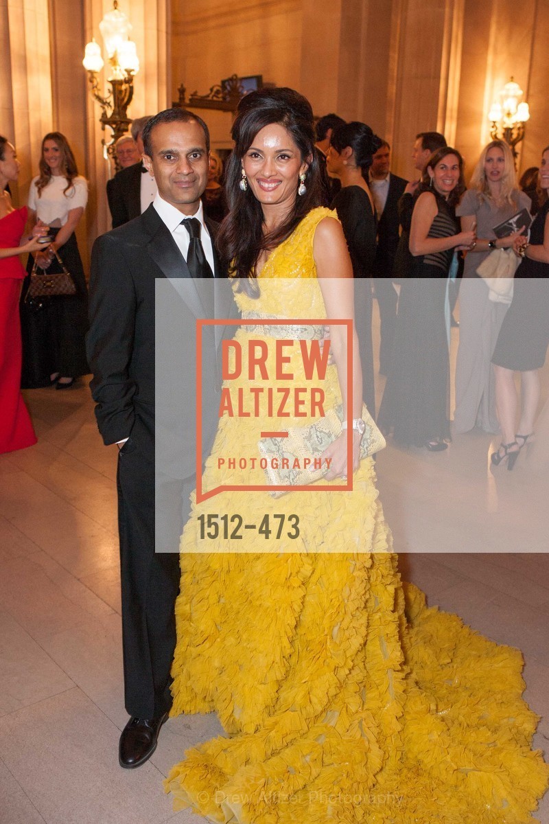 Gaurav Garg, Komal Shah, ENCORE! at San Francisco BALLET'S 2014 Season Opening Night Gala, US. US, January 22nd, 2014,Drew Altizer, Drew Altizer Photography, full-service agency, private events, San Francisco photographer, photographer california