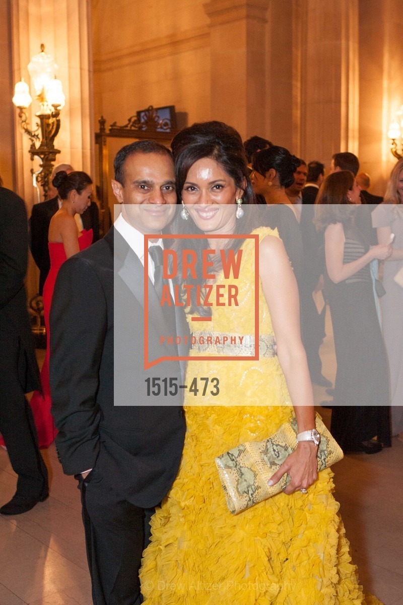 Gaurav Garg, Komal Shah, ENCORE! at San Francisco BALLET'S 2014 Season Opening Night Gala, US. US, January 22nd, 2014,Drew Altizer, Drew Altizer Photography, full-service agency, private events, San Francisco photographer, photographer california