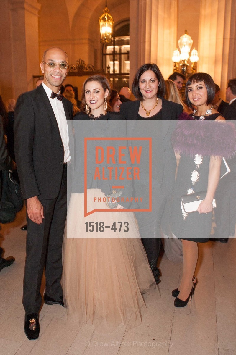 Kenneth Harvey, Danielle Bengochea, Amanda Allen, Svetlana Gafurova, ENCORE! at San Francisco BALLET'S 2014 Season Opening Night Gala, US. US, January 22nd, 2014,Drew Altizer, Drew Altizer Photography, full-service agency, private events, San Francisco photographer, photographer california
