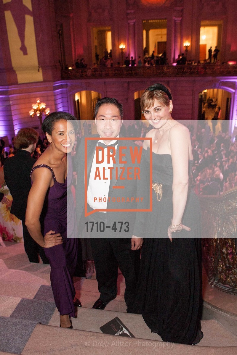 Lydia Haile, Wilson Yan, Jane Burkhard, ENCORE! at San Francisco BALLET'S 2014 Season Opening Night Gala, US. US, January 22nd, 2014