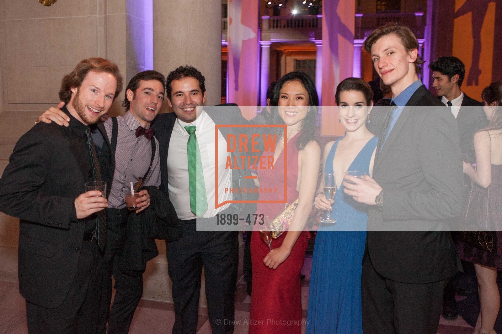 Benjamin Stewart, Diego Cruz Alvarez, Jose Gonzalez, Julia Rowe, Alex Reneff-Olson, ENCORE! at San Francisco BALLET'S 2014 Season Opening Night Gala, US. US, January 22nd, 2014,Drew Altizer, Drew Altizer Photography, full-service agency, private events, San Francisco photographer, photographer california
