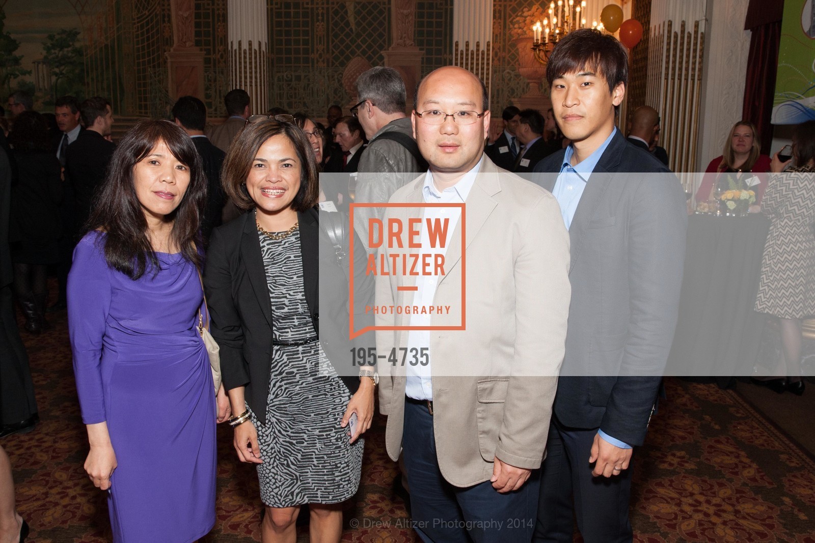 Wendy Chan, Rita Dela Cruz, Steven Huang, Paul Hahn, Photo #195-4735