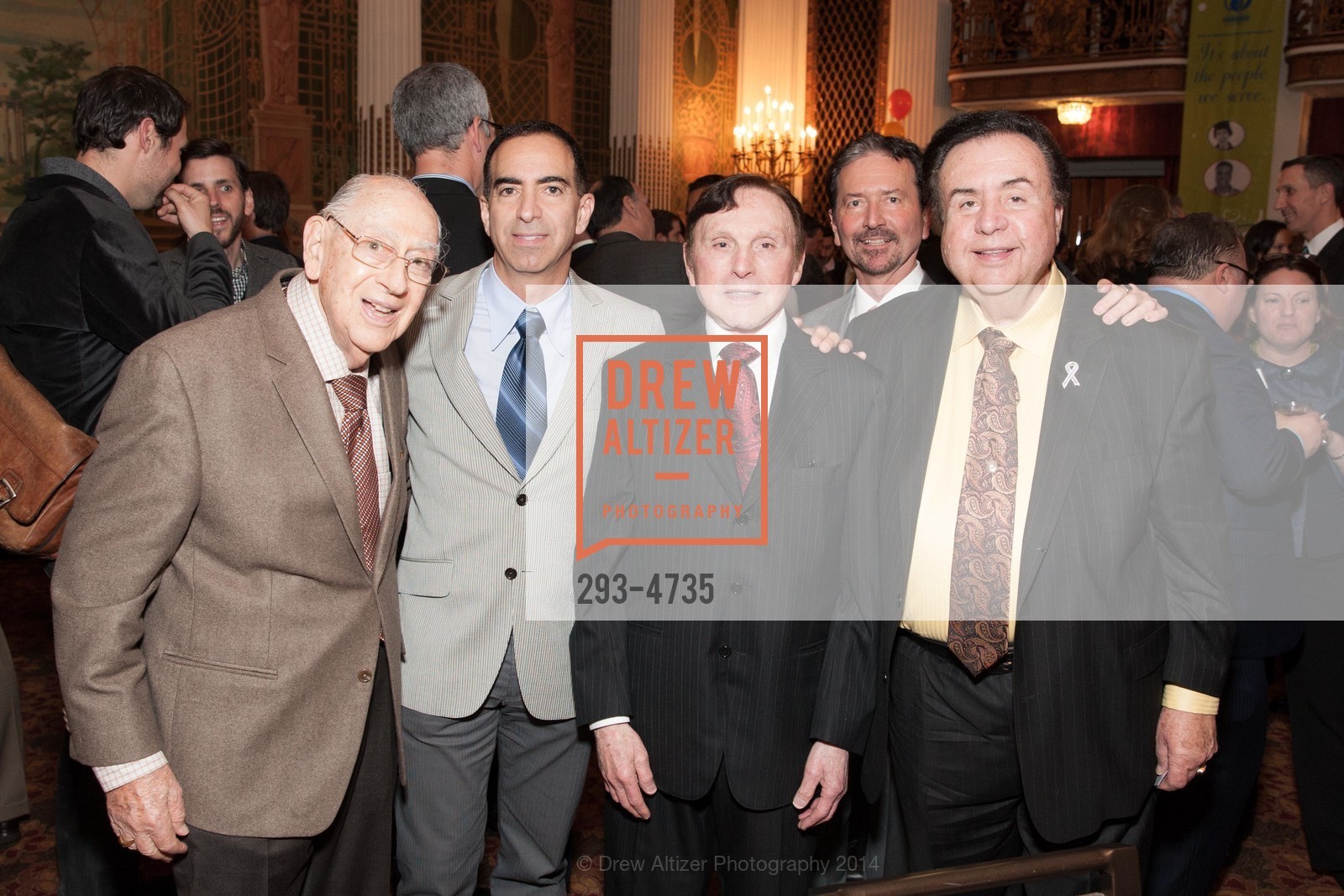 Wally Myers, Elie Abi-Jaoude, Frank Stein, John Burns, Ron Hummel, Photo #293-4735