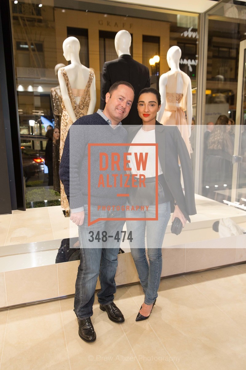 Edward Dubrovsky, Olga Dzilikhova, SALVATORE FERRAGAMO San Francisco Re-Opening, US. US, January 23rd, 2014,Drew Altizer, Drew Altizer Photography, full-service agency, private events, San Francisco photographer, photographer california