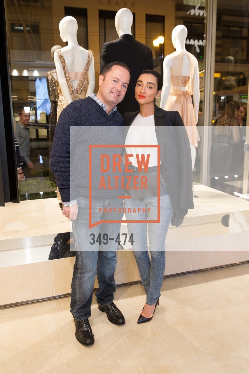 Edward Dubrovsky, Olga Dzilikhova, SALVATORE FERRAGAMO San Francisco Re-Opening, US. US, January 23rd, 2014,Drew Altizer, Drew Altizer Photography, full-service agency, private events, San Francisco photographer, photographer california