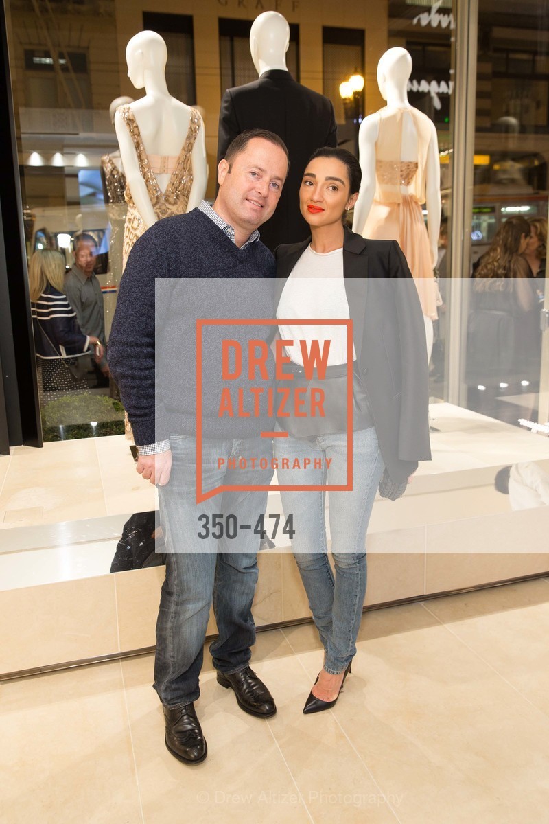 Edward Dubrovsky, Olga Dzilikhova, SALVATORE FERRAGAMO San Francisco Re-Opening, US. US, January 23rd, 2014,Drew Altizer, Drew Altizer Photography, full-service agency, private events, San Francisco photographer, photographer california