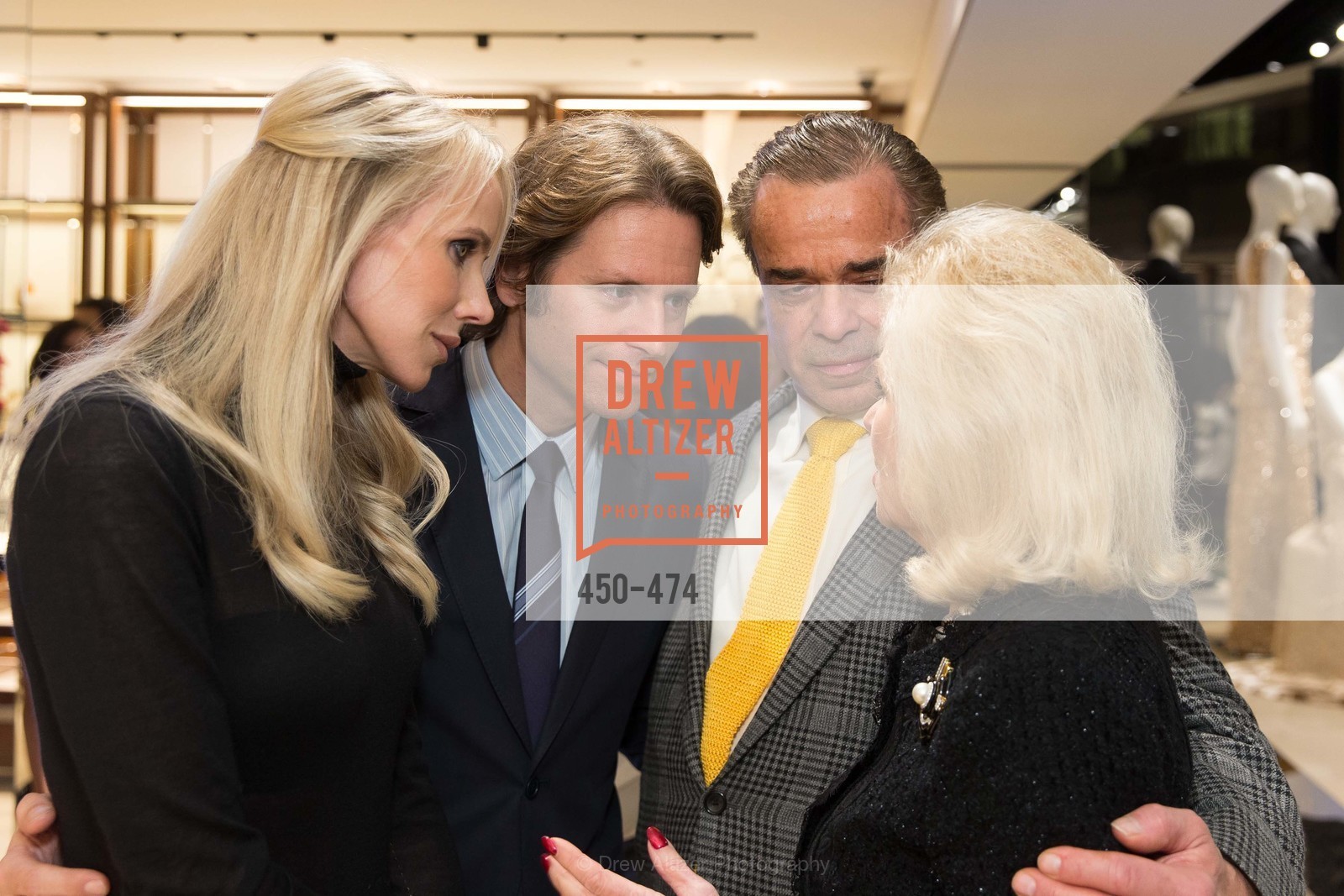 Vanessa Getty, Trevor Traina, Boaz Mazor, Dede Wilsey, SALVATORE FERRAGAMO San Francisco Re-Opening, US. US, January 23rd, 2014,Drew Altizer, Drew Altizer Photography, full-service agency, private events, San Francisco photographer, photographer california