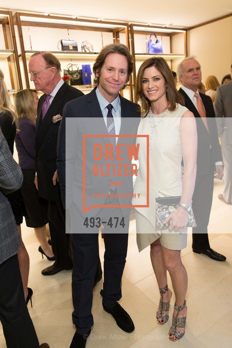 Trevor Traina, Carol Bonnie, SALVATORE FERRAGAMO San Francisco Re-Opening, US. US, January 23rd, 2014,Drew Altizer, Drew Altizer Photography, full-service event agency, private events, San Francisco photographer, photographer California