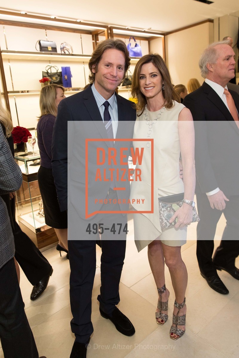 Trevor Traina, Carol Bonnie, SALVATORE FERRAGAMO San Francisco Re-Opening, US. US, January 23rd, 2014,Drew Altizer, Drew Altizer Photography, full-service agency, private events, San Francisco photographer, photographer california