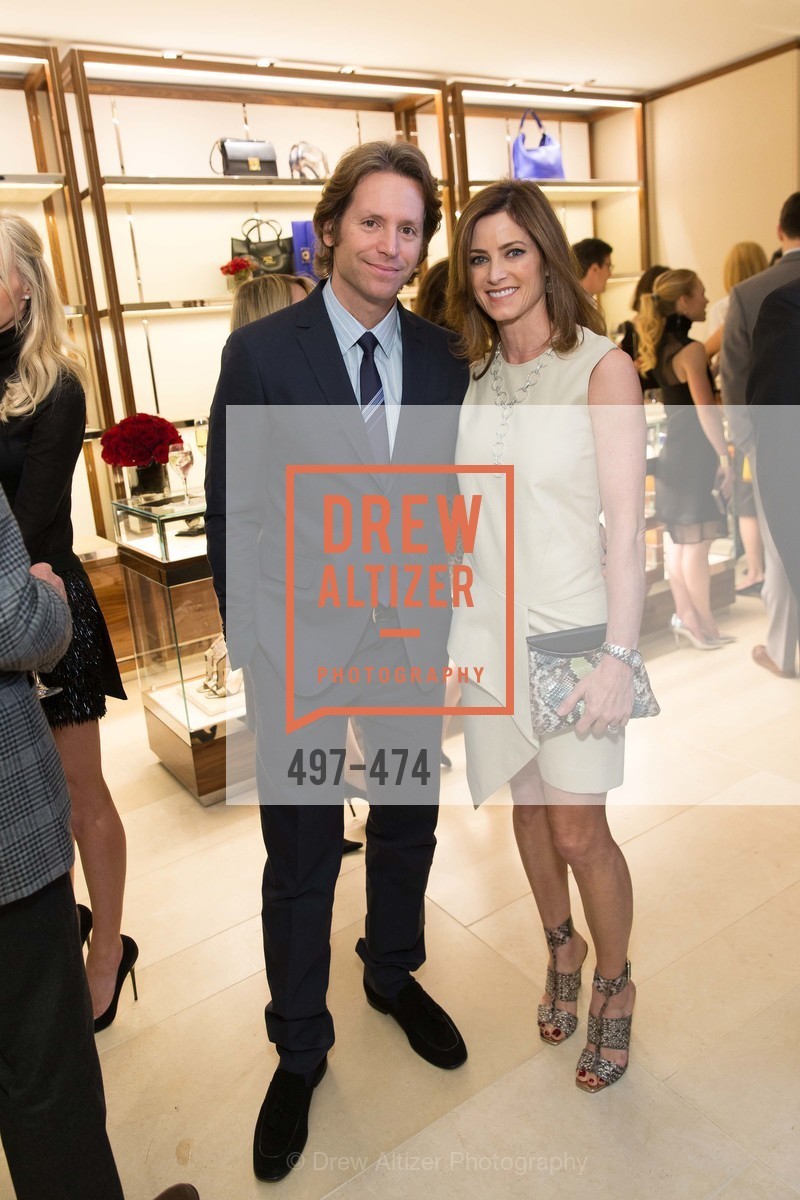 Trevor Traina, Carol Bonnie, SALVATORE FERRAGAMO San Francisco Re-Opening, US. US, January 23rd, 2014,Drew Altizer, Drew Altizer Photography, full-service agency, private events, San Francisco photographer, photographer california