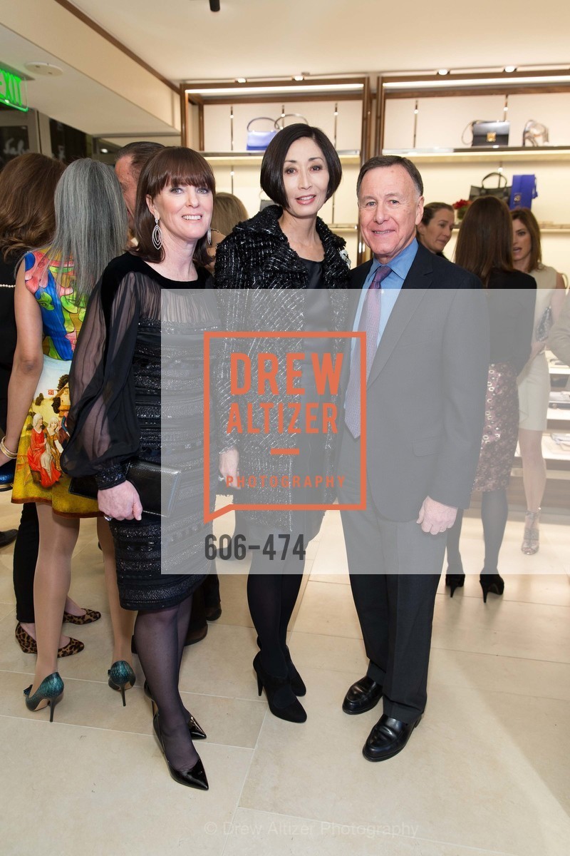 Allison Speer, Yurie Pascarella, Carl Pascarella, SALVATORE FERRAGAMO San Francisco Re-Opening, US. US, January 23rd, 2014,Drew Altizer, Drew Altizer Photography, full-service agency, private events, San Francisco photographer, photographer california