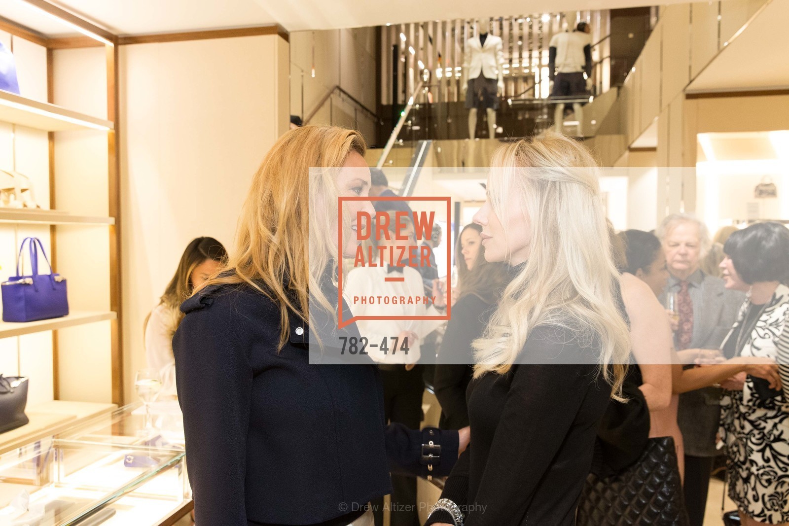 Connie Nielsen, Vanessa Getty, SALVATORE FERRAGAMO San Francisco Re-Opening, US. US, January 23rd, 2014,Drew Altizer, Drew Altizer Photography, full-service agency, private events, San Francisco photographer, photographer california