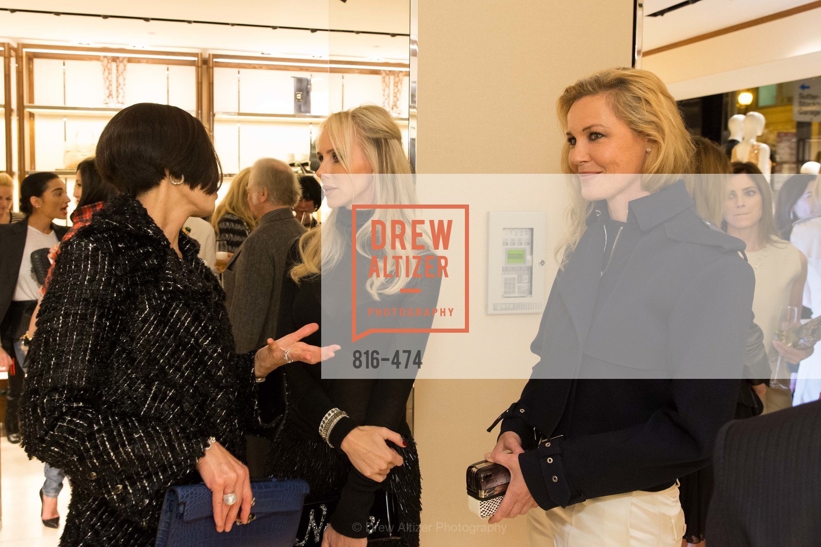 Yurie Pascarella, Vanessa Getty, Connie Nielsen, SALVATORE FERRAGAMO San Francisco Re-Opening, US. US, January 23rd, 2014,Drew Altizer, Drew Altizer Photography, full-service agency, private events, San Francisco photographer, photographer california