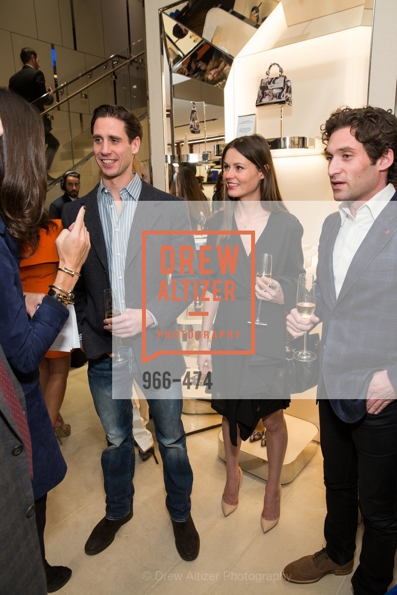 Andrei Karkar, Kat Barilov, Justin Fichelson, SALVATORE FERRAGAMO San Francisco Re-Opening, US. US, . US, Photo #966-474 Andrei Karkar, Kat Barilov, Justin Fichelson, Photo #966-474