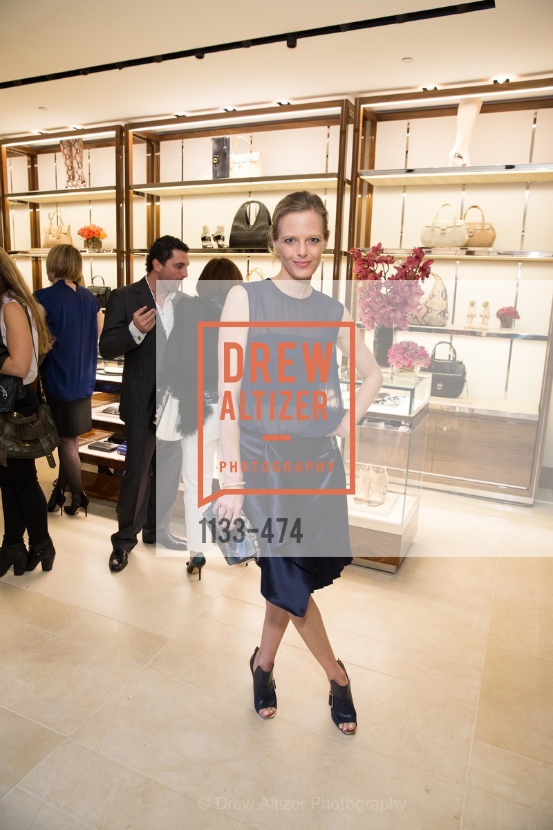 Katie Traina, SALVATORE FERRAGAMO San Francisco Re-Opening, US. US, January 23rd, 2014