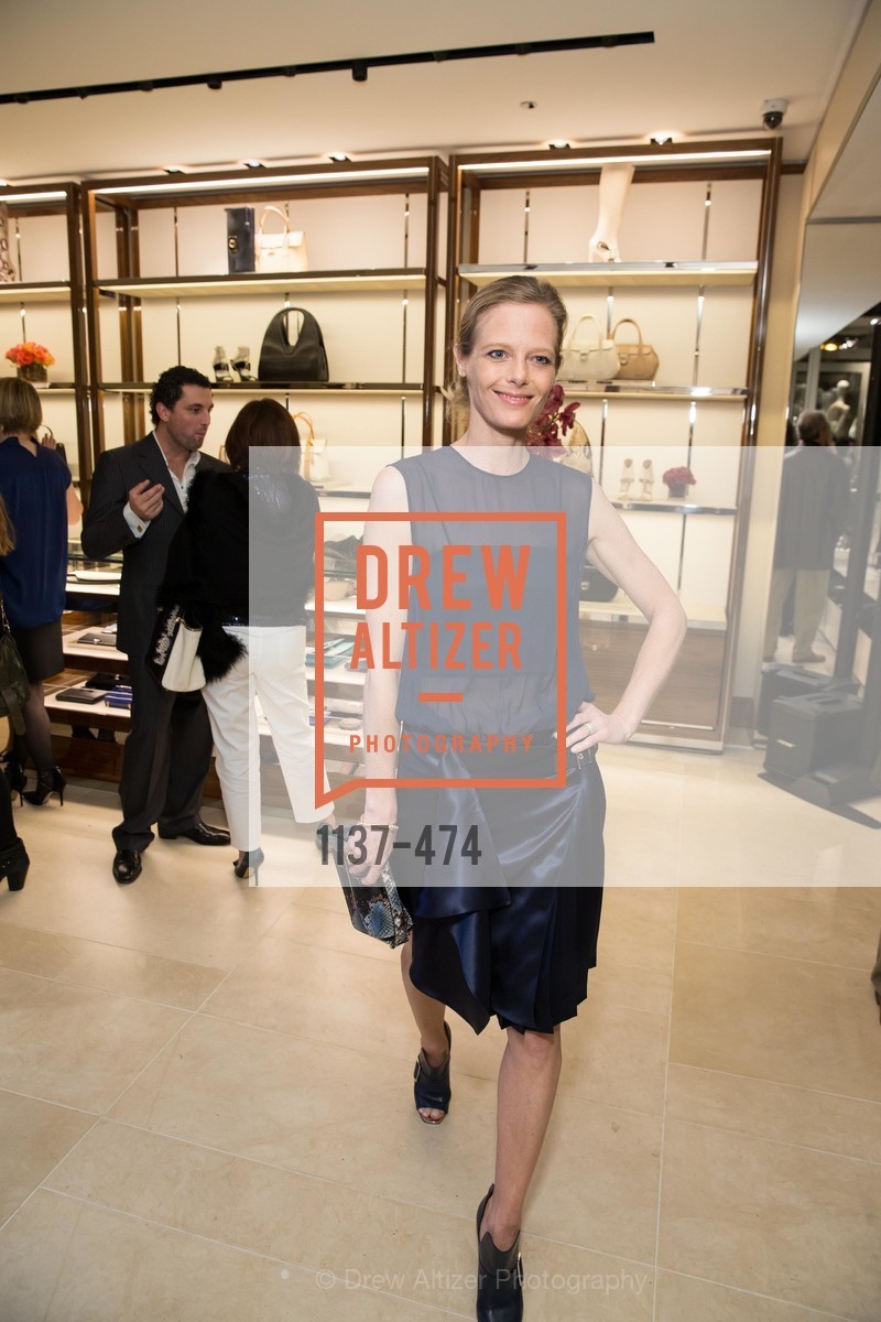 Katie Traina, SALVATORE FERRAGAMO San Francisco Re-Opening, US. US, January 23rd, 2014