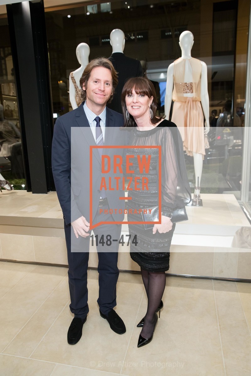 Trevor Traina, Allison Speer, SALVATORE FERRAGAMO San Francisco Re-Opening, US. US, January 23rd, 2014,Drew Altizer, Drew Altizer Photography, full-service event agency, private events, San Francisco photographer, photographer California