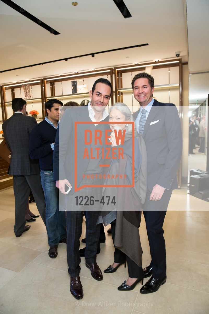 Greg Lopez, Denise Hale, Alex Chases, SALVATORE FERRAGAMO San Francisco Re-Opening, US. US, January 23rd, 2014,Drew Altizer, Drew Altizer Photography, full-service agency, private events, San Francisco photographer, photographer california