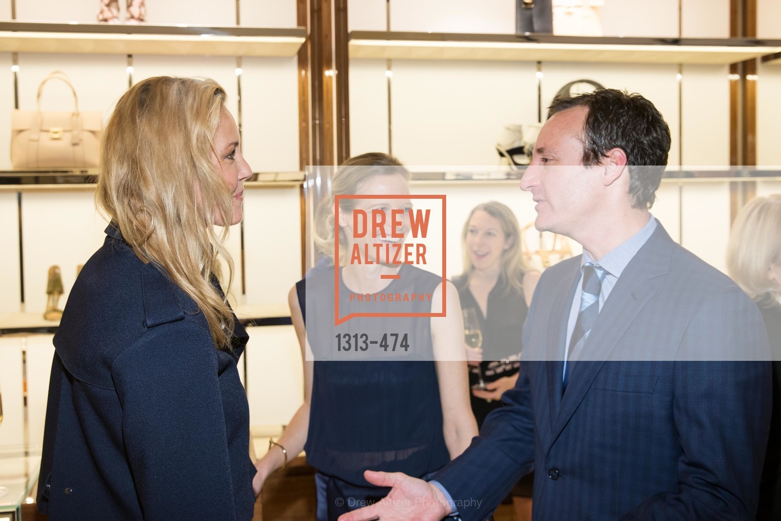 Connie Nielsen, Katie Traina, Todd Traina, SALVATORE FERRAGAMO San Francisco Re-Opening, US. US, January 23rd, 2014,Drew Altizer, Drew Altizer Photography, full-service agency, private events, San Francisco photographer, photographer california