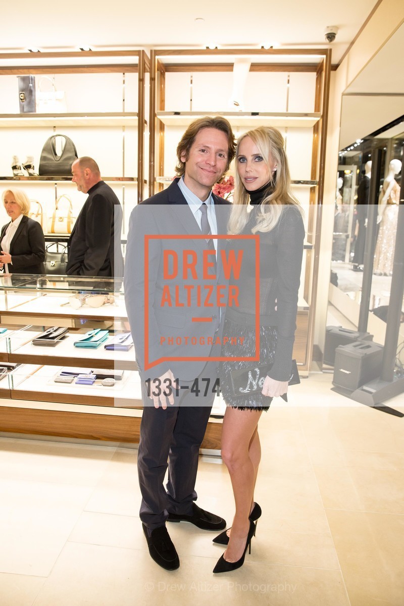 Trevor Traina, Vanessa Getty, SALVATORE FERRAGAMO San Francisco Re-Opening, US. US, . US, Photo #1331-474 Trevor Traina, Vanessa Getty, Photo #1331-474