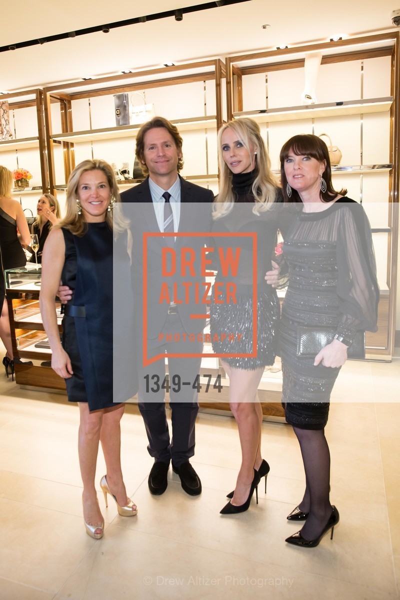 Kathryn Lasater, Trevor Traina, Vanessa Getty, Allison Speer, SALVATORE FERRAGAMO San Francisco Re-Opening, US. US, January 23rd, 2014,Drew Altizer, Drew Altizer Photography, full-service agency, private events, San Francisco photographer, photographer california