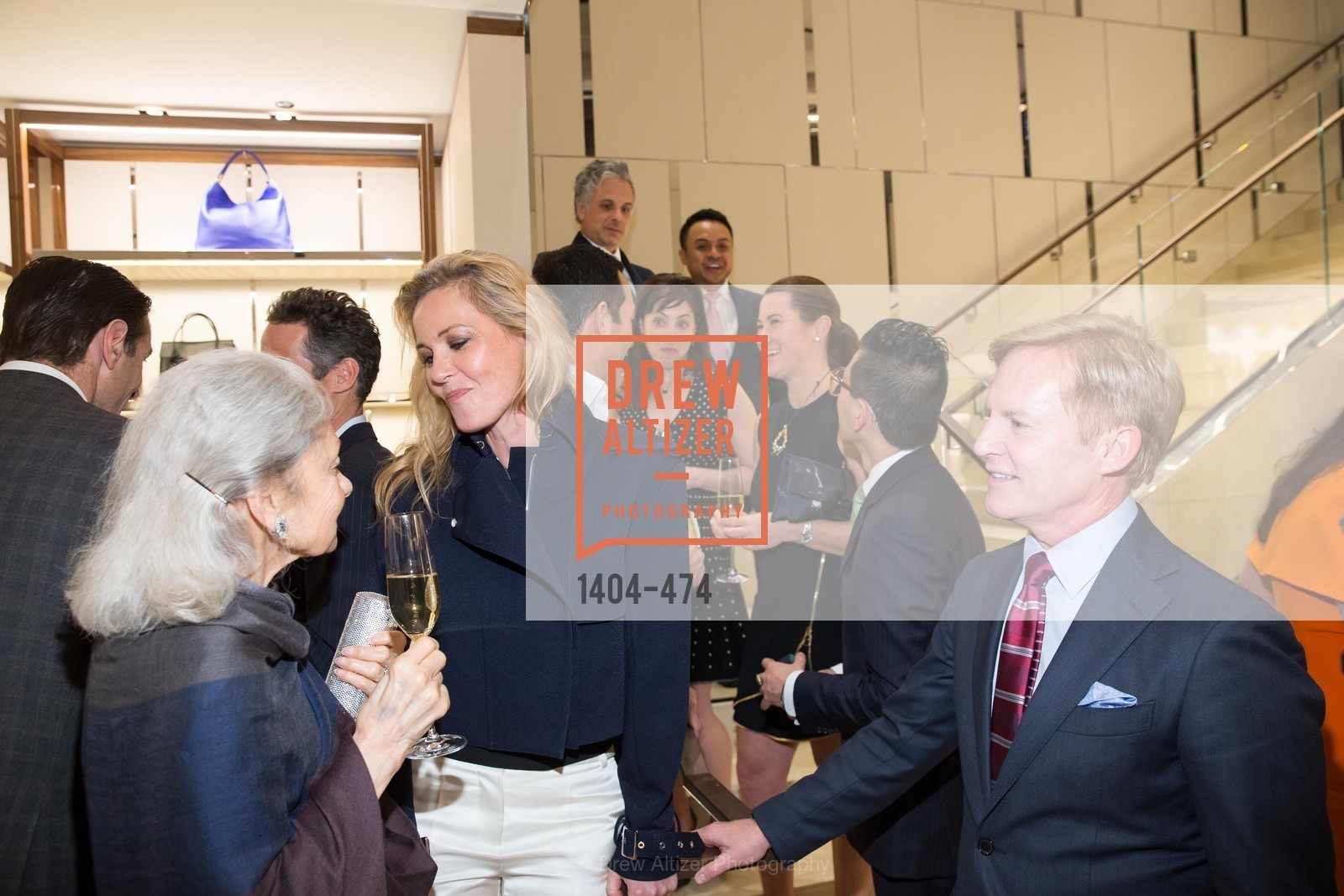 Denise Hale, Peter Christman, SALVATORE FERRAGAMO San Francisco Re-Opening, US. US, January 23rd, 2014