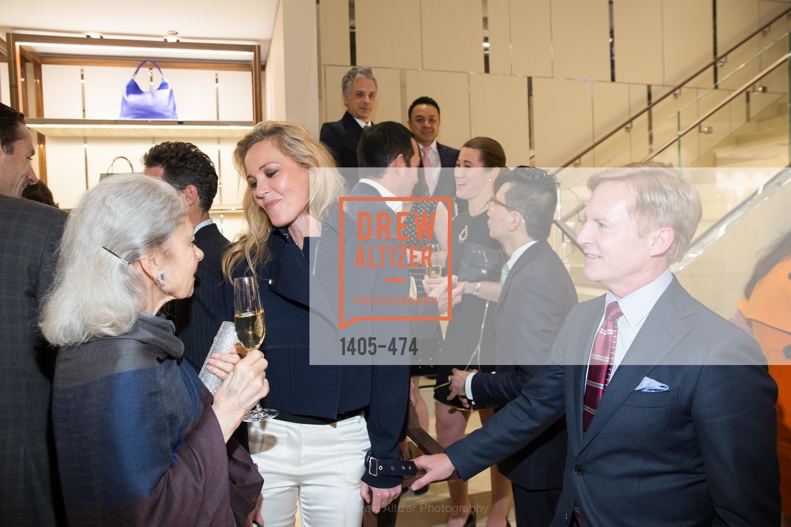 Denise Hale, Peter Christman, SALVATORE FERRAGAMO San Francisco Re-Opening, US. US, January 23rd, 2014,Drew Altizer, Drew Altizer Photography, full-service event agency, private events, San Francisco photographer, photographer California