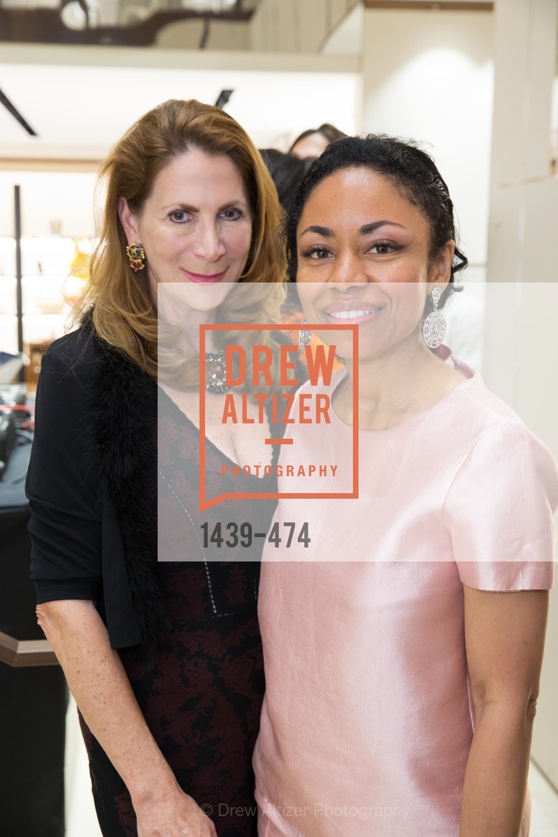 Patricia Ferrin Loucks, Tanya Powell, SALVATORE FERRAGAMO San Francisco Re-Opening, US. US, . US, Photo #1439-474 Patricia Ferrin Loucks, Tanya Powell, Photo #1439-474