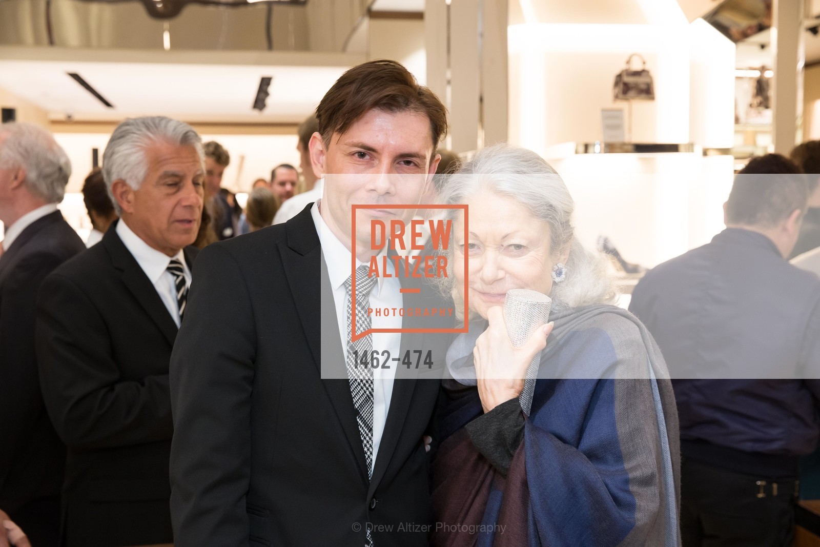 Damion Matthews, Denise Hale, SALVATORE FERRAGAMO San Francisco Re-Opening, US. US, January 23rd, 2014,Drew Altizer, Drew Altizer Photography, full-service agency, private events, San Francisco photographer, photographer california