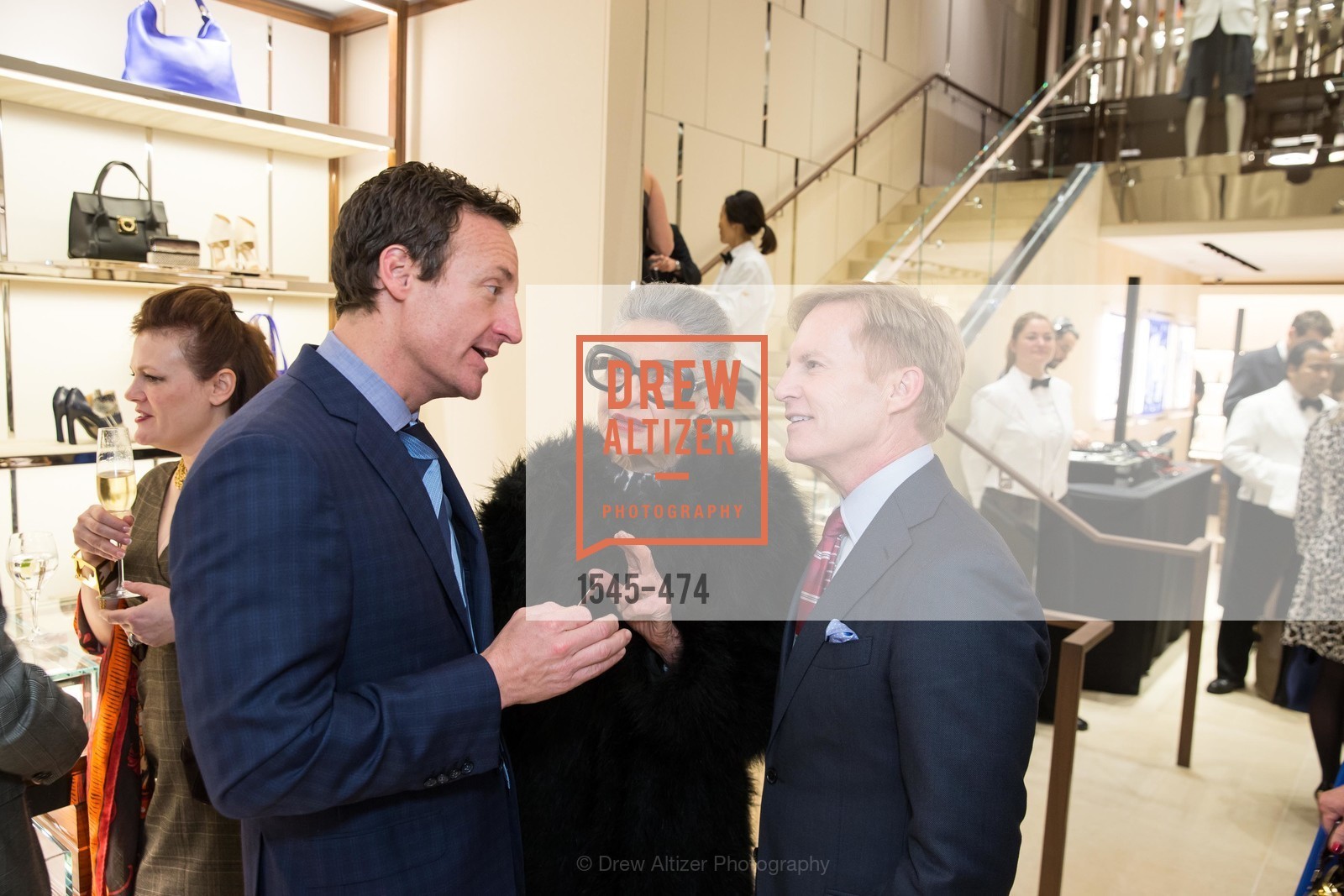 Todd Traina, Joy Venturini Bianchi, Peter Christman, SALVATORE FERRAGAMO San Francisco Re-Opening, US. US, January 23rd, 2014,Drew Altizer, Drew Altizer Photography, full-service agency, private events, San Francisco photographer, photographer california