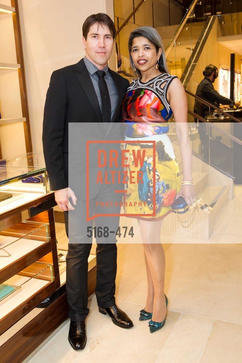 Jason Jobson, Deepa Pakianathan, SALVATORE FERRAGAMO San Francisco Re-Opening, US. US, January 23rd, 2014,Drew Altizer, Drew Altizer Photography, full-service agency, private events, San Francisco photographer, photographer california