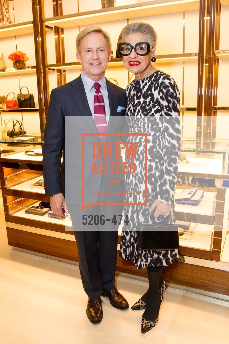 Peter Christman, Joy Venturini Bianchi, SALVATORE FERRAGAMO San Francisco Re-Opening, US. US, January 23rd, 2014,Drew Altizer, Drew Altizer Photography, full-service event agency, private events, San Francisco photographer, photographer California