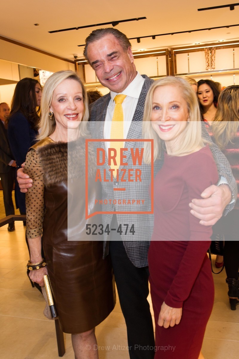 Barbara Brown, Boaz Mazor, Shelley Gordon, SALVATORE FERRAGAMO San Francisco Re-Opening, US. US, January 23rd, 2014,Drew Altizer, Drew Altizer Photography, full-service agency, private events, San Francisco photographer, photographer california