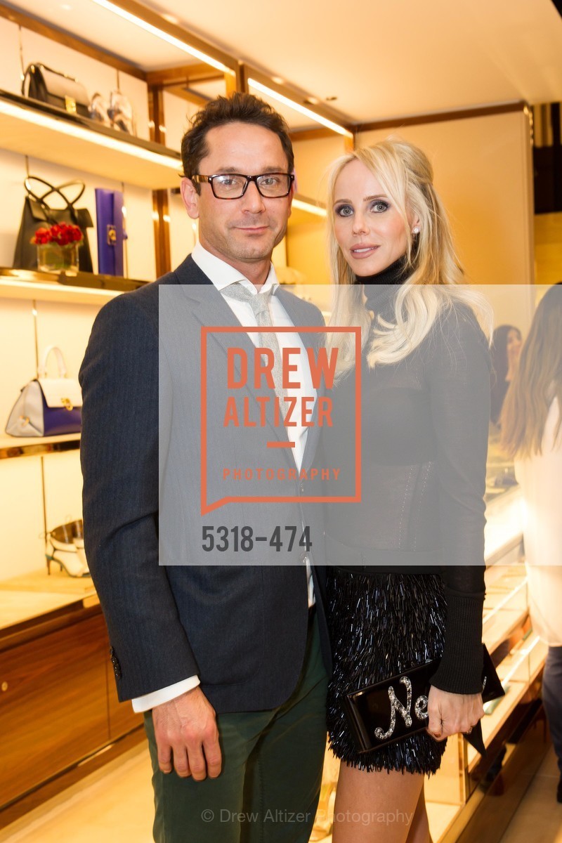 Damian Smith, Vanessa Getty, SALVATORE FERRAGAMO San Francisco Re-Opening, US. US, January 23rd, 2014,Drew Altizer, Drew Altizer Photography, full-service agency, private events, San Francisco photographer, photographer california