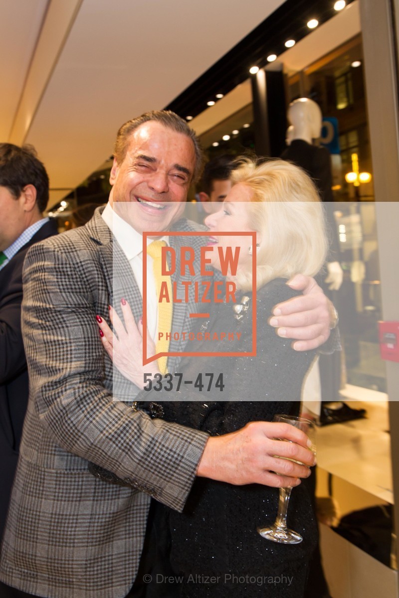 Boaz Mazor, Dede Wilsey, SALVATORE FERRAGAMO San Francisco Re-Opening, US. US, January 23rd, 2014,Drew Altizer, Drew Altizer Photography, full-service agency, private events, San Francisco photographer, photographer california