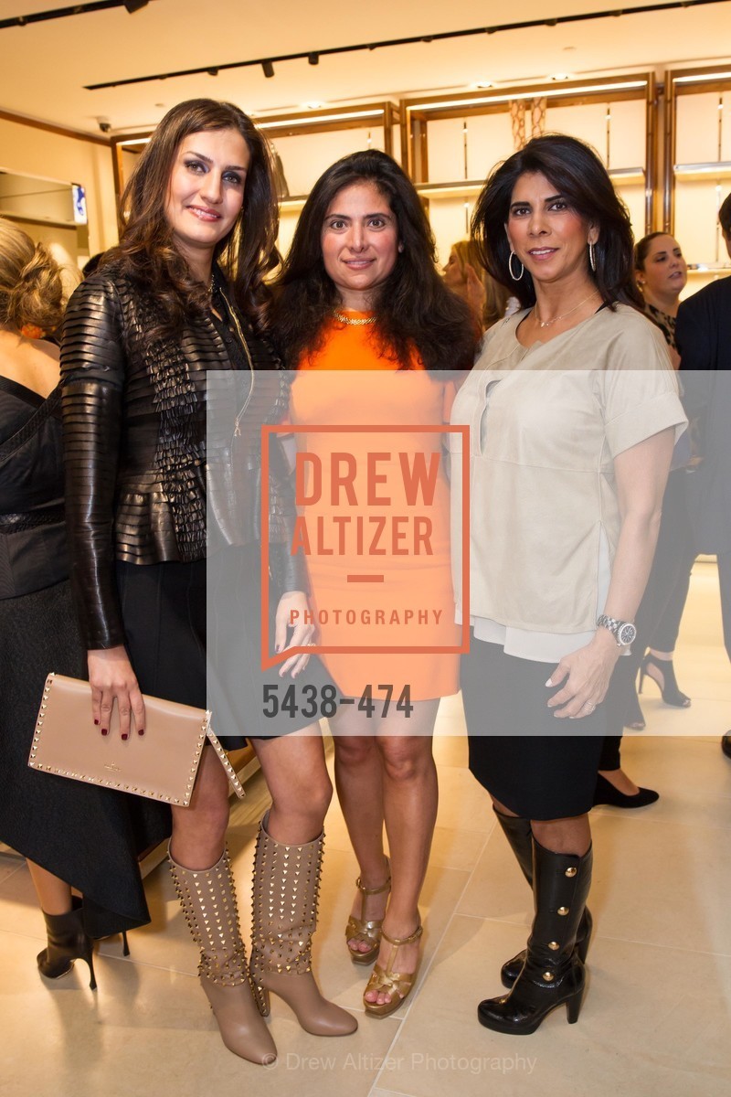 Leyla Alhosseini, Minal Jethmal, Sujata Pherwani, SALVATORE FERRAGAMO San Francisco Re-Opening, US. US, January 23rd, 2014,Drew Altizer, Drew Altizer Photography, full-service agency, private events, San Francisco photographer, photographer california