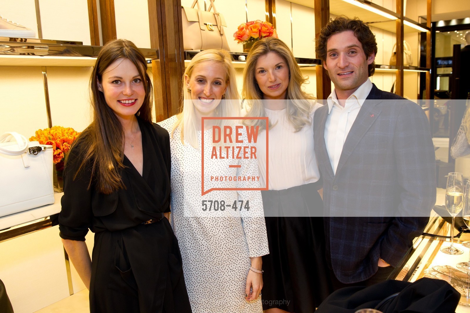 Katerina Barilov, Maria Hemphill, Cameron Phleger, Justin Fichelson, SALVATORE FERRAGAMO San Francisco Re-Opening, US. US, January 23rd, 2014,Drew Altizer, Drew Altizer Photography, full-service event agency, private events, San Francisco photographer, photographer California